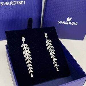 Authentic SWAROVSKI mayfly earrings crystal dangle earrings with gift set